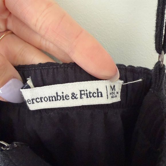 Abercrombie & Fitch Linen Cotton Blend Mini Dress - Picture 4 of 6